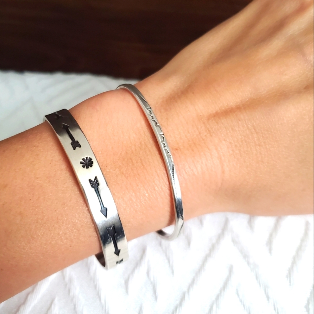 Navajo Sterling Silver Bracelet